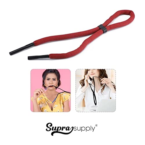 Cordão Salva Óculos Flutuante Para Esportes Aquáticos JetSki cor:Vermelho