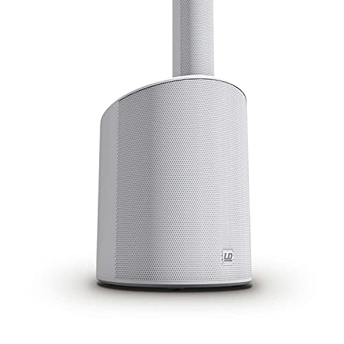 Ld Systems Maui 5 Go W Ultra-Portable Battery-Powered Column Pa System, White #TOP6