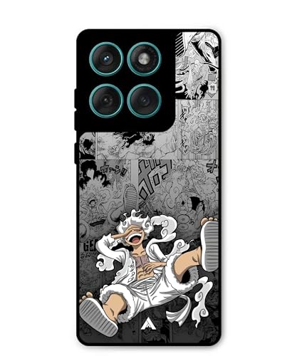 Image of Premium Anime 2 Case for Moto Edge 60 Fusion (Glossy Finish) Soft-Touch Metal TPU Back Cover, Shockproof, Designer, Aesthetic Mobile Phone Case