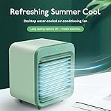 Silencioso: el ventilador silencioso y liviano, además de la suave luz nocturna, lo hacen perfecto para usar durante la noche para un sueño confortable y de bajo consumo.