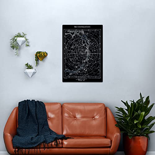 Star Constellations Vintage 1900 Galaxy Chart Map Science Posters | Matte Or Gloss Paper Measuring | Stem Charts For The Classroom | Education Charts #TOP4
