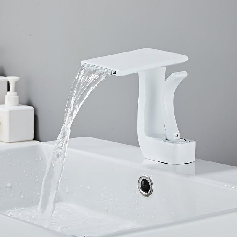Robinet d'évier cascade JCAKES pour éliminer les éclaboussures de salle de bain