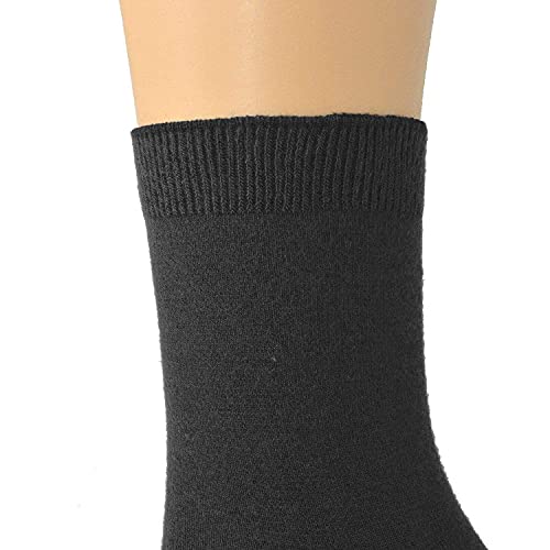 Sierra Socks Women's Bamboo Low Cut Shortie 1-Pair Or 3-Pair Pack Socks (Black (1 Pair Pack)) #TOP3