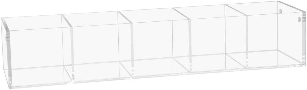 Acrylic Display Bin, Countertop, 5 Compartment, 77847