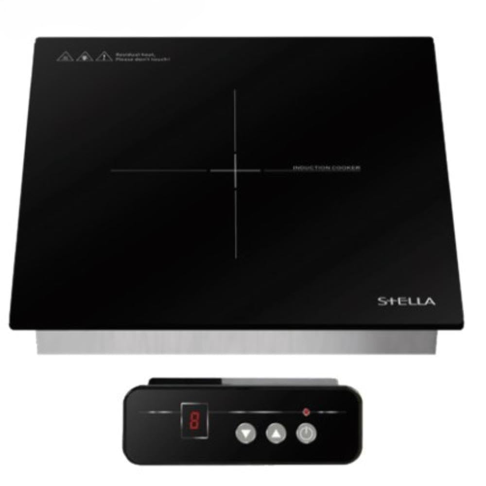 Prockured Stella TS-678 Built-In Single Zone Commercial Induction Cooker | Drop In Model | 2200W | Ceramic Glass Top | Auto Shut-Off & Overheat Protection for Restaurant Use-image-3