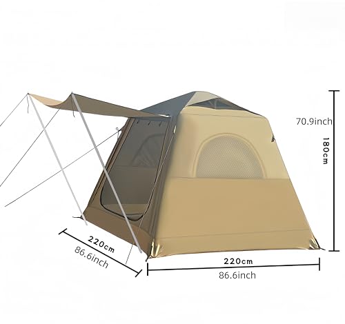 Carpa Inflable para Camping Familiar, capacidad 1 persona miniatura 2