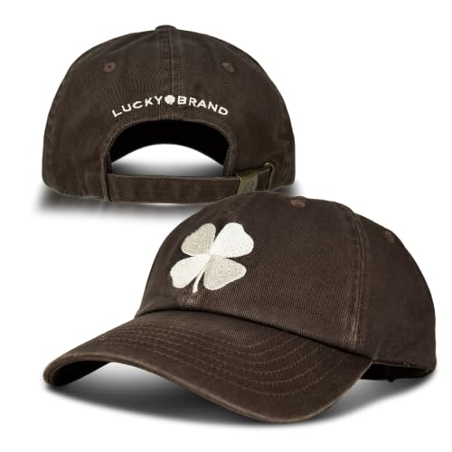 Image of Lucky Brand Classic Cotton Adjustable | Dad Hat | Baseball Cap | Golf | Fishing | Low Profile | 5 Panel Design