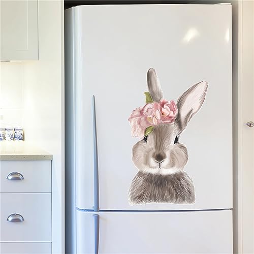 Vinilo decorativo de pared con diseño de conejo Bunny C miniatura 3