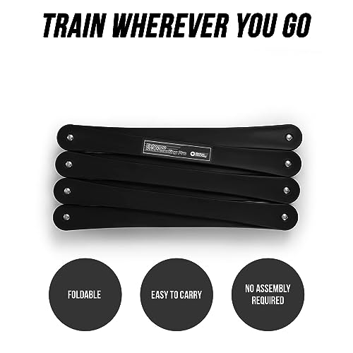 Better Hockey Extreme Stickhandling Trainer - Professional Quality Sports Training Aid for Stick Speed, Timing, and Puck Control, Can be Used On and Off Ice, 126 x 2.5 Inches
