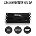 Better Hockey Extreme Stickhandling Trainer - Professional Quality Sports Training Aid for Stick Speed, Timing, and Puck Control, Can be Used On and Off Ice, 126 x 2.5 Inches