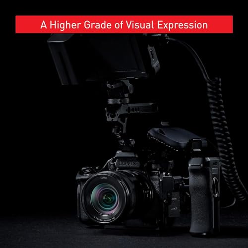 Panasonic LUMIX S5IIX Mirrorless Camera, 24.2MP Full Frame Phase Hybrid AF, Unlimited Recording, 5.8K Pro-Res, RAW, IP Streaming, 20-60mm F3.5-5.6 + 50mm F1.8 Lenses, LUMIX Digital Camera, DC-S5M2XWK