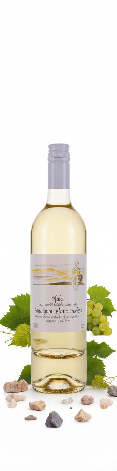Weinhaus Müller Bornheim Sauvignon Blanc Trocken - 18x0,75L Pfalz Weißwein