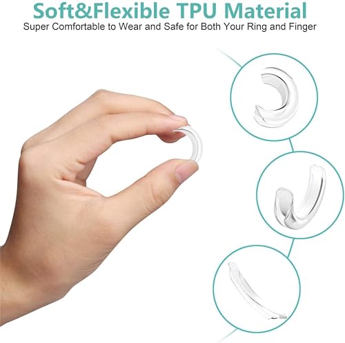 invisible ring size adjuster for loose rings ring adjuster fit any rings assorted sizes of ring sizer