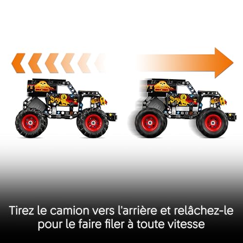 LEGO® Technic 42219 Monster Jam™ Grave Digger™ Feu et glace - vue 5