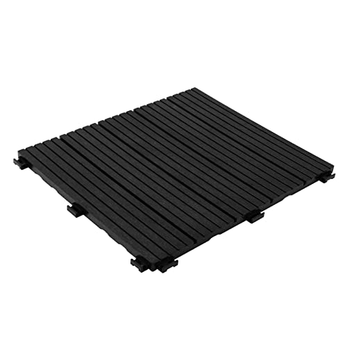 Floordirekt | Dalles de terrasse Claire | Carrelage à clics, Caillebotis résistant aux intempéries avec fonction de drainage| Ideal Revêtement pour balcon...