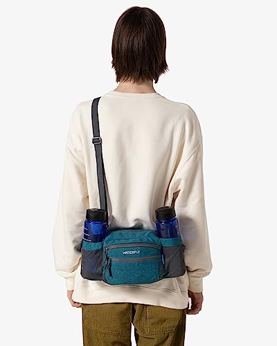 image for WATERFLY Fanny Pack Waist Bag: Waist Pack for Women Men with Two Water