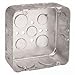 Crouse-Hinds TP560 Steel Outlet Box 4-11/16 Inch x 4-11/16 Inch x 2-1/8 Inch 42 Cubic-Inch
