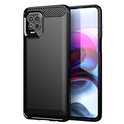 FTRONGRT Funda para Motorola Moto G100, Suave TPU, Funda Suave y Duradera, Resistente a los arañazos, Funda para Motorola Moto G100 (Negro)
