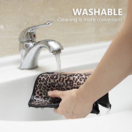 image for YR Vehicle Center Console Armrest Cover Pad, Universal Fit Soft Comfor