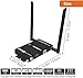 J-Tech Digital 1X2 Wireless HDMI Extender 200’ Dual Antenna Supporting Full HD 1080p with HDMI Loop Output Operation Channel Change IR Passthrough (Receiver + Transmitter 1080P 200ft)