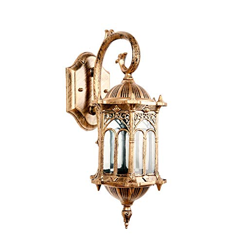 Lampe murale étanche en aluminium pour sécuriser et embellir l'entrée de maison