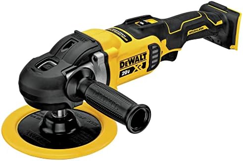 DEWALT 20V MAX* XR Cordless Polisher, Rotary, Variable Speed, 7-Inch, 180 mm, Tool Only (DCM849B) — photo 6