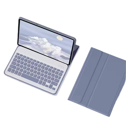 Clavier QWERTY Lenovo Xiaoxin Pad 11 2e generation 11.5 coque protection violette 2023