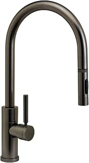 Waterstone 9450-3-GR Contemporary PLP Pulldown Faucet Toggle Sprayer 3pc Suite Graphite