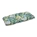 Pillow Perfect Outdoor/Indoor Key Cove Lagoon Wicker Loveseat Cushion