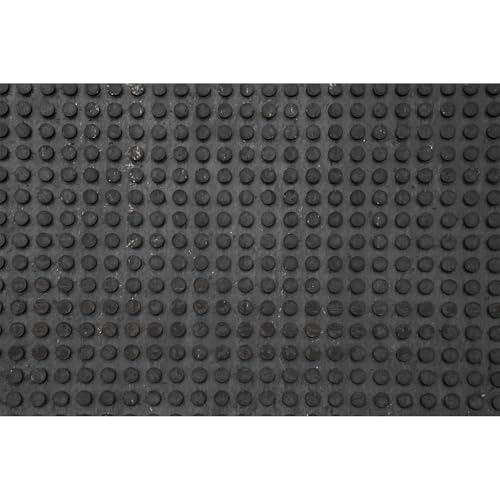 Heavy-Duty Rubber Stable Mat 4x6 Non-Slip Horse & Dairy Mat, 3/4" Thickness, Easy Clean Surface, Livestock Barn Flooring, Durable Utility Mat for Barns, Stalls, Trailers, Made in USA