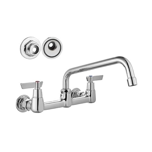 Wall Mount Commercial Sink Faucet