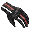 Royal Enfield Gritty Riding Gloves Black & Red & White M (RRGGLN000047)