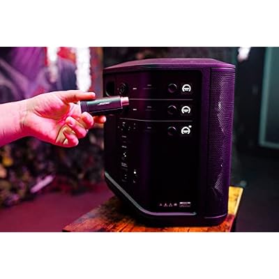 Bose XLR Wireless Mic/Line Transmitter for S1 Pro+ PA System, Black