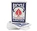 Magic Makers Bicycle Stripper Deck with 10 Bonus Tricks (Blue) - Tapered Magic Trick Deck