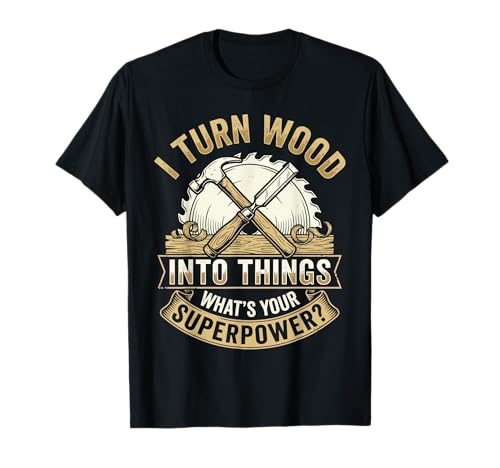 Cool Woodworker Design for Men Women Woodworking Woodworker T-Shirt