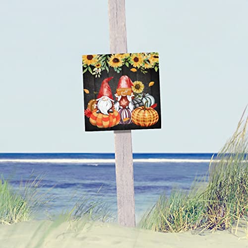 Decoration murale classique en bois Welcome Fall haut de gamme - 5