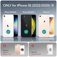 ESR für iPhone SE3/SE/8/7 Hülle, Originalgefühl, Transparent, Klar – Ansicht 2
