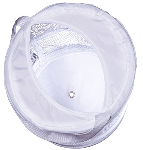 Dorm Shower Caddy – 8” X 12” - Carry Your Sundries Right Into The Shower. Great For College Dorm Life, Gyms, Camping And Travel. Folds Flat For Easy Storage When Not Needed. (White) #TOP2