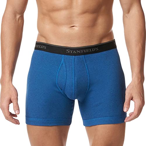 Stanfield's Men's Premium Cotton Modern Fit Low Rise Boxer Brief