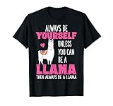 Cute Funny Llama Shirt Llamas Lover Shirts Gifts Girls Women