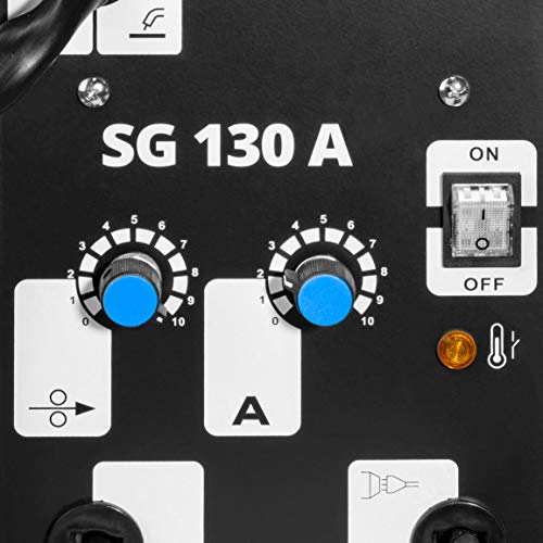 Fülldrahtschweißgerät Güde 20071 SG 130A mit 230V Stromversorgung