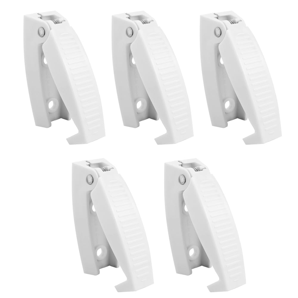 RV Baggage Door Catch, 5 Pack White RV Door Holder, RV Camper Trailer Baggage Door Catch Compartment Clips Latch, for RV, Trailer, Camper Vans, Motorhome, Hitch Locks - Canada RV Baggage Door Catch, 5 Pack White RV Door Holder, RV Camper Trailer Baggage Door Catch Compartment Clips Latch, for RV, Trailer, Camper Vans, Motorhome, Hitch Locks - Canada