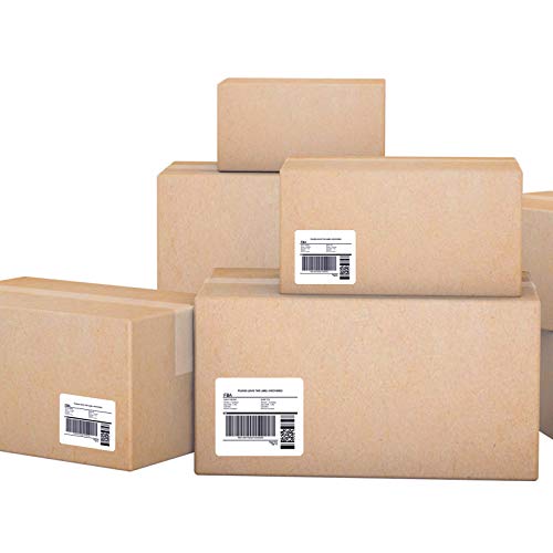 Image of 100 Sheets 600 Pcs 3-1 /3 x 4 6 Up Shipping Address Labels for Laser & Inkjet Printers, 3-1 /3 inch x 4 inch 6 per Sheet Shipping Mailing Stickers, 6 Labels per Page