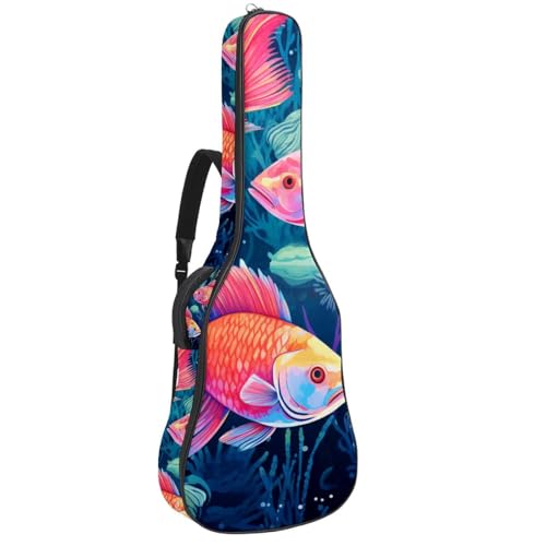 Sac à dos pour guitare acoustique étui souple 109 cm contre l'humidité