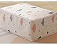 BECCOCASA Faltbare Aufbewahrungsbox, 70 l, 2 Stück, Kinderdesign mit Herzen, verstärkte Griffe, Aufbewahrungsbox für Kleidung, Organizer, Kleideraufbewahrungstasche.