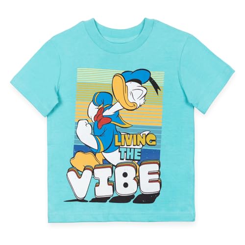Disney Mickey Mouse Goofy Donald Duck 3 Pack T-Shirts Toddler to Big Kid2