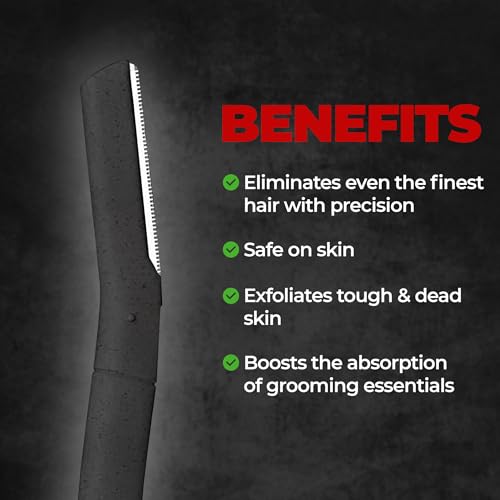 Image of Beard Beard and Hair Growth Oil 50ml & Styling Tool Combo| Faster beard growth and thicker looking beard | Beard Styling Razor for Men | Reusable Razor | Sharp, Safe & Precise Shaping Razor for Men - Set of 2