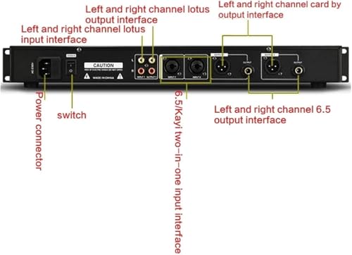 Mélangeur de son et égaliseur audio professionnel pour éliminer les résonances - 2
