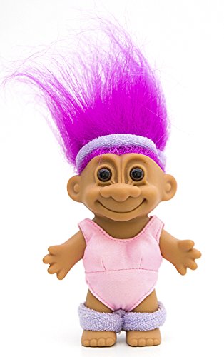 Russ Berrie My Lucky Aerobics 6" Troll Doll