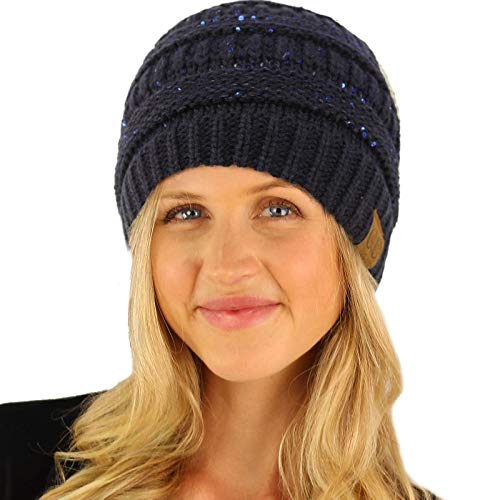 Image of Hatsandscarf CC Exclusives Solid Color Beanie Tail Hat for Adult (MB-20A)